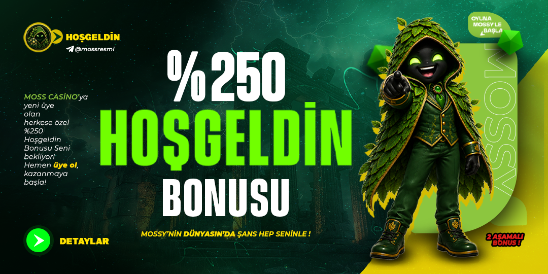 %250 CASINO HOŞGELDİN BONUSU