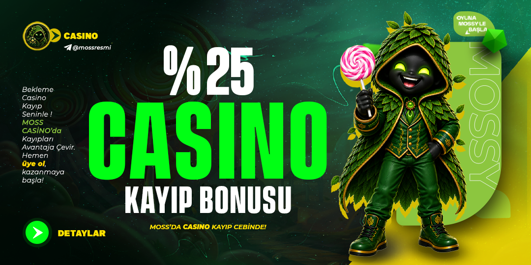 %25 CASİNO KAYIP BONUSU